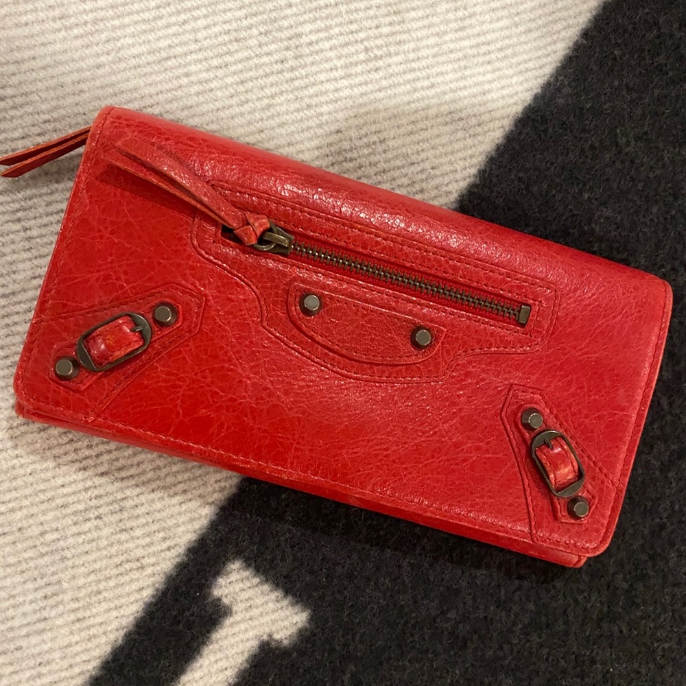 Balenciaga Agneau Classic Wallet